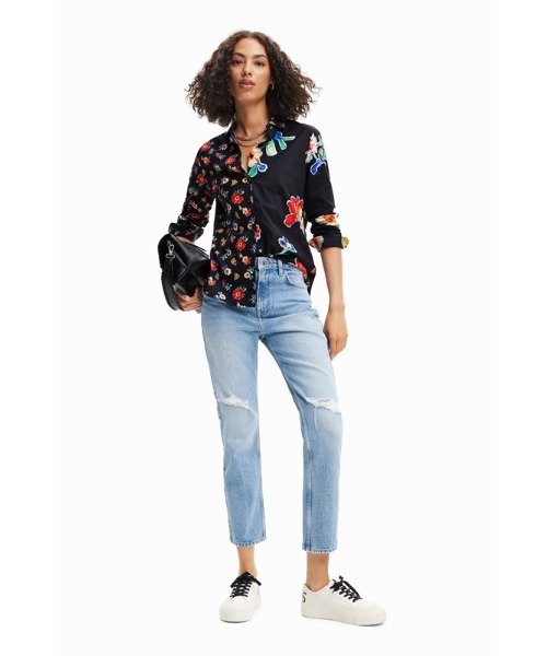 ♥新品未使用♥Desigual ダブルアニマル プリント レディースシャツ 楽天市場】アニマル カレッジロゴ Tシャツ レディース トップス