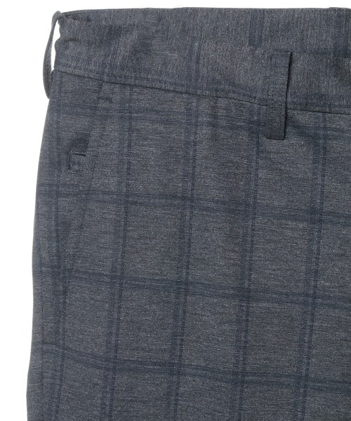 新品　クラウデッドクローゼット  ポンチジャージ素材 ウィンドウペン柄スラックス CROWDED CLOSET スラックス T/Rポンチジャージ素材 ウィンドウ