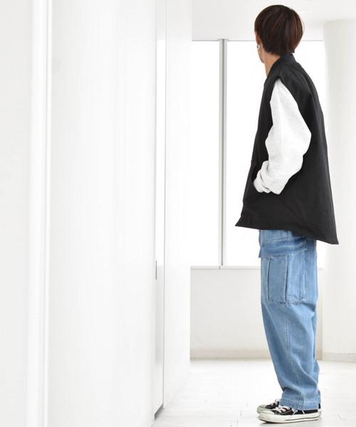 ジーンズ 12オンスデニム イージーカーゴパンツ レディース メンズ