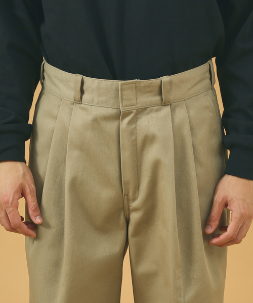Dickies プリーツフロント チノパン 38 L32