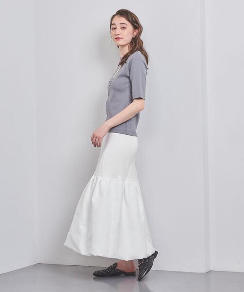 【未使用】near.nippon ユナイテッドアローズ　ジャカードスカート UNITED ARROWS スカート ジャカード コンビ 2WAY : ZOZOTOWN