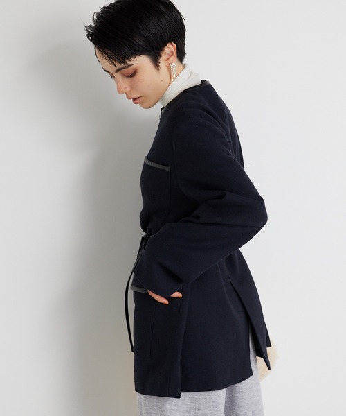 Whim Gazette（ウィム ガゼット） ジャケット ノーカラージャケット