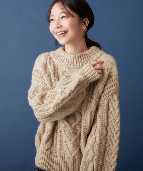 TOGA2013ss ニット ELCHELE（エルチェレ） ニット セーター WINE GLASS KNIT TOP