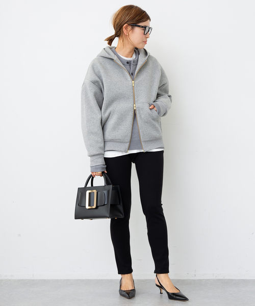 Deuxieme Classe Oversized ジップ フーディー 追加 Oversized ジップ フーディー（パーカー）｜Deuxieme