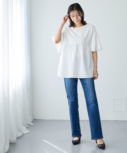 SMILELAND ジーンズ デニム デニムパンツ 「大きいサイズ」すごのび