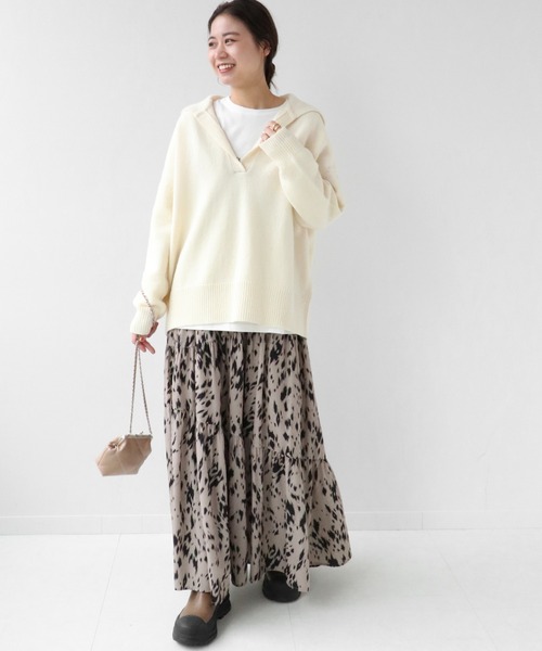JOURNAL STANDARD relume 「JOURNAL relume」 Vネックニット