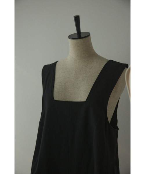 BLACK BY MOUSSY オールインワン wide silhouette all in one