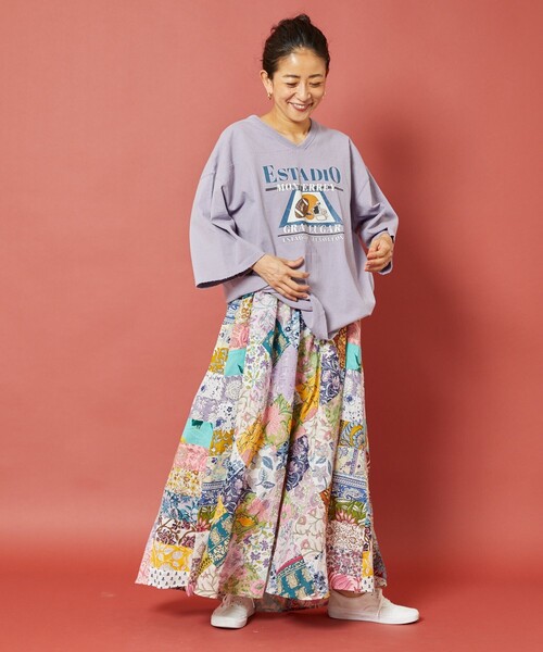 tシャツ Freada/フリーダ フロッキー プリント ビッグTシャツ レディース Freada/フロッキー プリント ビッグTシャツ｜Daytona Park