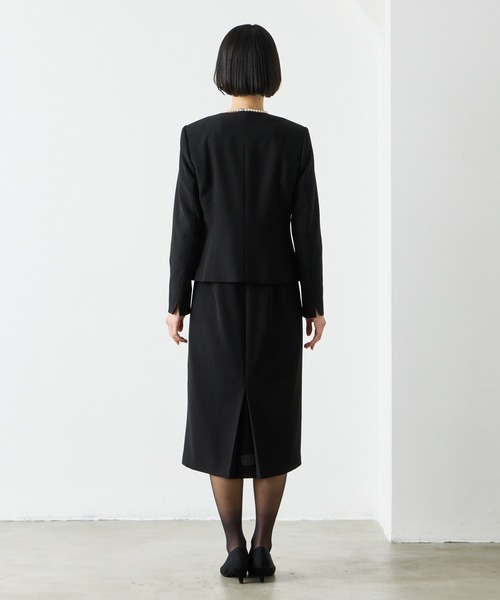 AIMER セットアップ 「喪服・礼服」ウォッシャブル Vネック