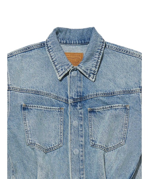 Levi's（リーバイス） シャツワンピース ウエスタンデニムワンピース