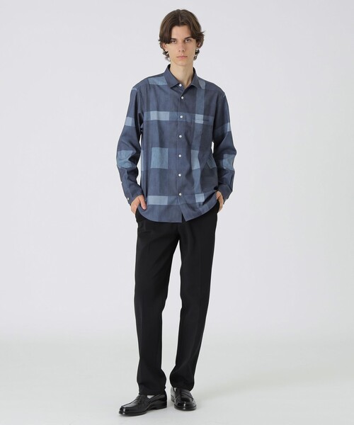 BLACK LABEL CRESTBRIDGE シャツ デニムライククレストブリッジ