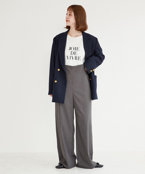 B.C STOCK パンツ 「ZOZO限定」ハイウエストサロペットパンツ