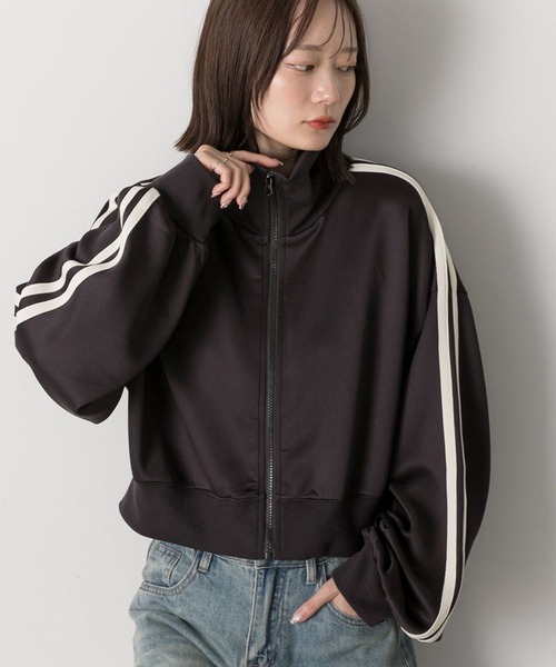 ad thie（アドティエ） ジャージ ショート丈 トラックジャケット