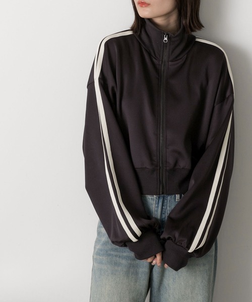 ad thie（アドティエ） ジャージ ショート丈 トラックジャケット