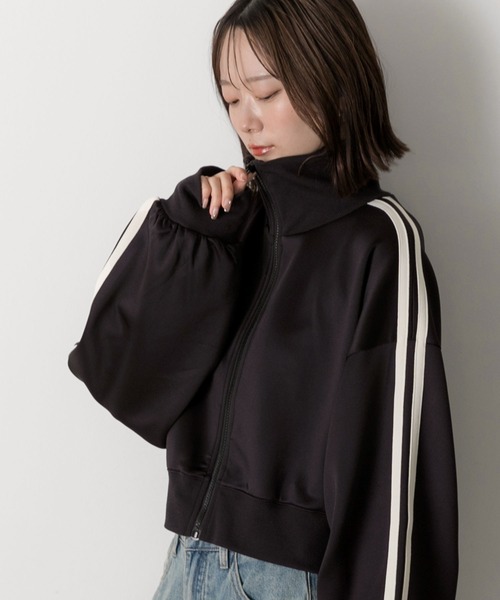 ad thie（アドティエ） ジャージ ショート丈 トラックジャケット