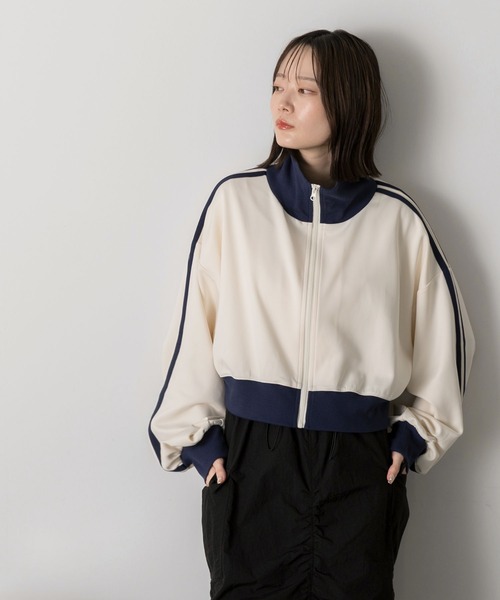 ad thie（アドティエ） ジャージ ショート丈 トラックジャケット