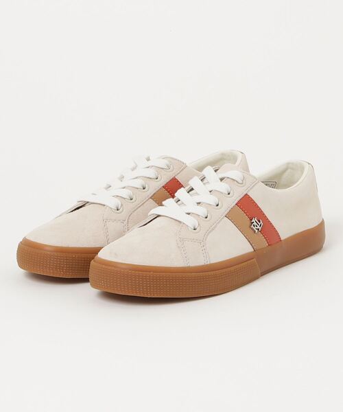 【RALPH LAUREN】Janson II キャンバス ロゴ スニーカー LAUREN RALPH スニーカー ローレン ラルフ JANSON II ジャンソン