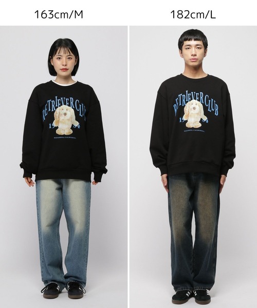 トレーナー スウェット 「UNISEX」Retriever Club／レトリバードール プルオーバー レディース メンズ Retriever Club トレーナー スウェット 「UNISEX」Retriever