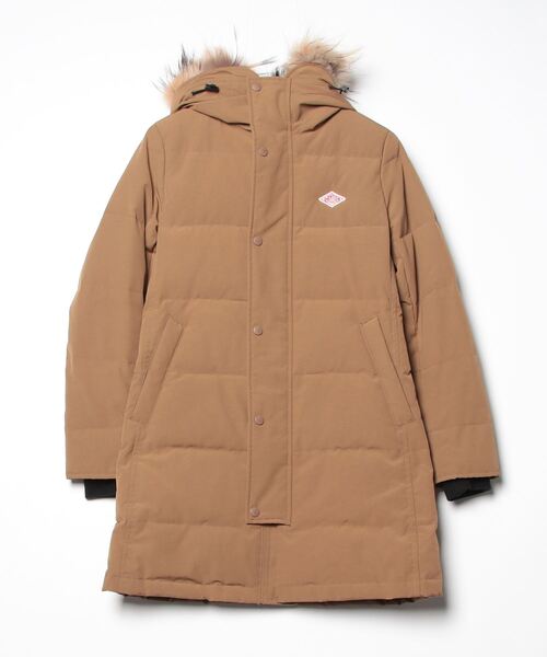 DANTON」 ダウンコート 34 ベージュ レディース : 88771776 