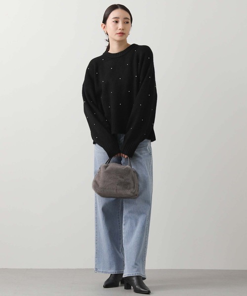 新品未使用　グレディブリリアン　ビジュー　セーター Gready Brilliant（グレディブリリアン） ニット ビジュークルーニット