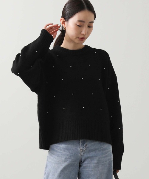 新品未使用　グレディブリリアン　ビジュー　セーター Gready Brilliant（グレディブリリアン） ニット ビジュークルーニット