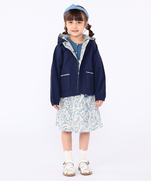 SHIPS（シップス） ワンピース SHIPS KIDS:100〜130cm / リバティ 半袖