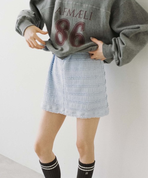 SNIDEL ワンピース カーデセットカットレースワンピース