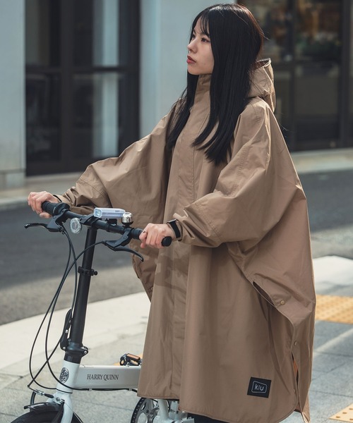 レインコート カッパ キウスタンダード 袖付きレインポンチョ 2ND レディース メンズの画像