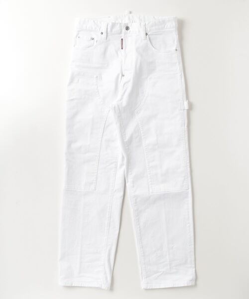 DSQUARED2ジーンズ Dsquared 46/S Classic Kenny Jeans With Patches Denim Distressed