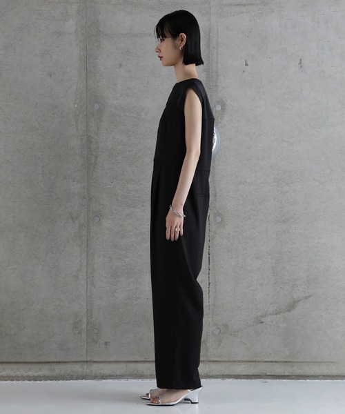 CHIGNON オールインワン CHIGNON オールインワン (CHIGNON)異素材ベアコンビネゾン
