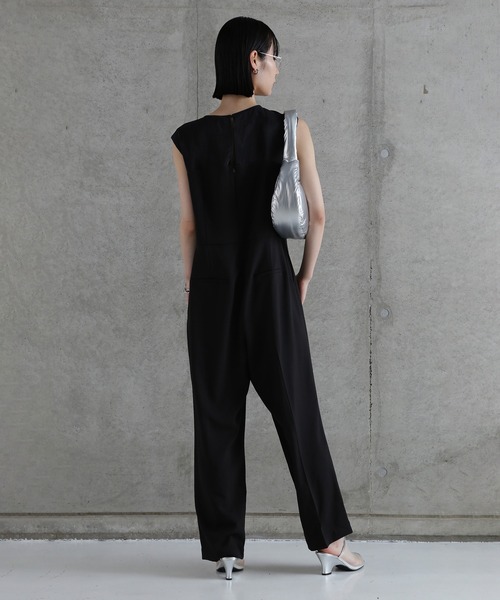CHIGNON オールインワン (CHIGNON)異素材ベアコンビネゾン
