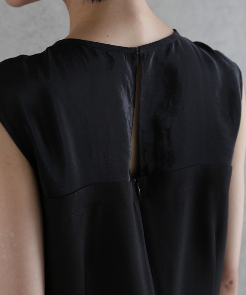 CHIGNON（シニヨン） オールインワン (CHIGNON)異素材ベアコンビネゾン