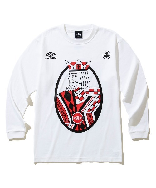 UMBRO アンブロ 長袖サッカーシャツ 古着 ロゴ ワッペン ホワイト O 古着 アンブロ UMBRO USAチーム Vネック サッカーユニフォーム