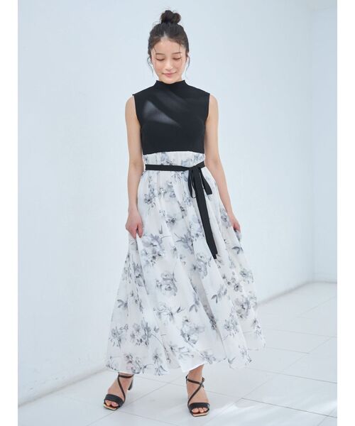 MERCURYDUO（マーキュリーデュオ） ワンピース フラワードッキング