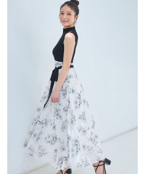 MERCURYDUO（マーキュリーデュオ） ワンピース フラワードッキング