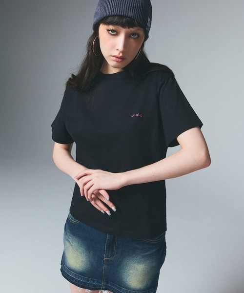 X-girl tシャツ FACE S/S TEE レディース メンズ : ZOZOTOWN