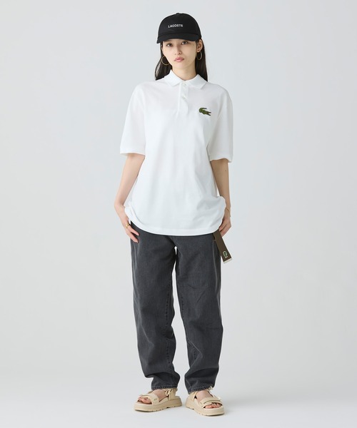 【LACOSTE】ブランドロゴステッチローキャップ LACOSTE｜ブランドロゴステッチローキャップ | Rakuten Fashion