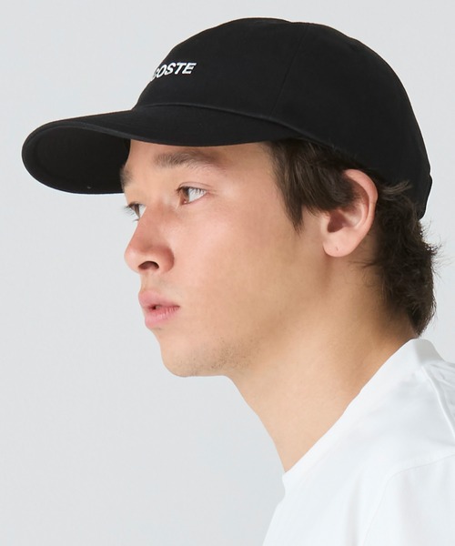 【LACOSTE】ブランドロゴステッチローキャップ LACOSTE｜ブランドロゴステッチローキャップ | Rakuten Fashion