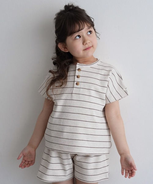 Bape kids Tシャツとショートパンツセット 90cm キッズエイプシャークモチーフプリントT&ショートパンツ