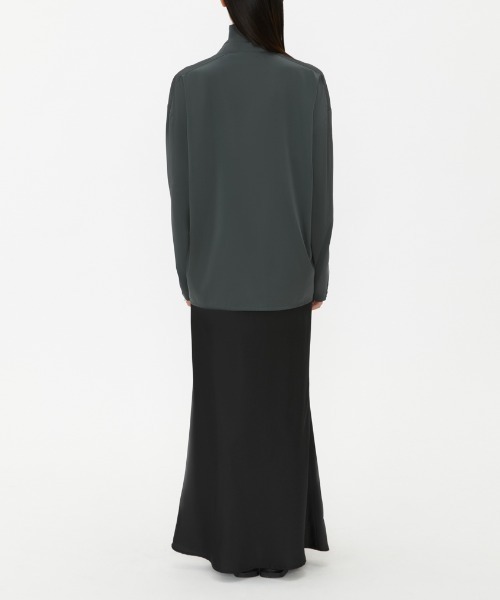ブラウス シャツ Studio Doe Satin two-ply shirt レディース Studio Doe ブラウス シャツ Satin two-ply shirt レディース