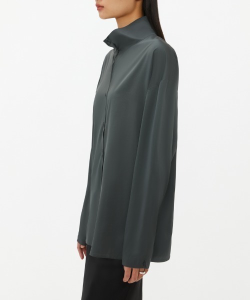ブラウス シャツ Studio Doe Satin two-ply shirt レディース Studio Doe ブラウス シャツ Satin two-ply shirt レディース