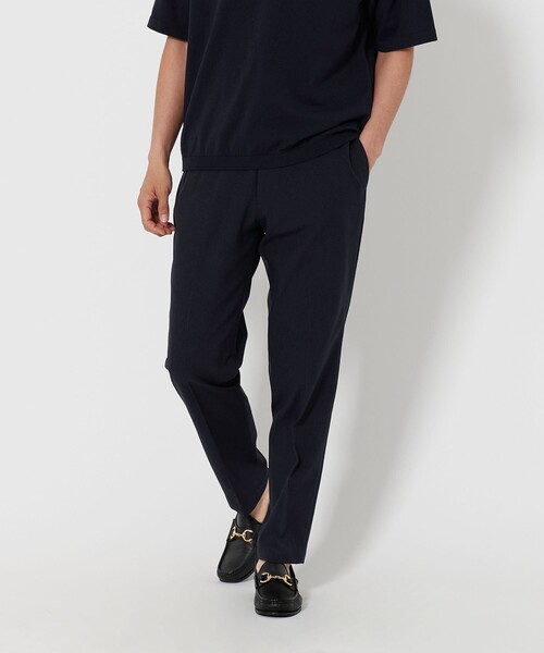 PANGAIA NAVY メリノニットスリムパンツ