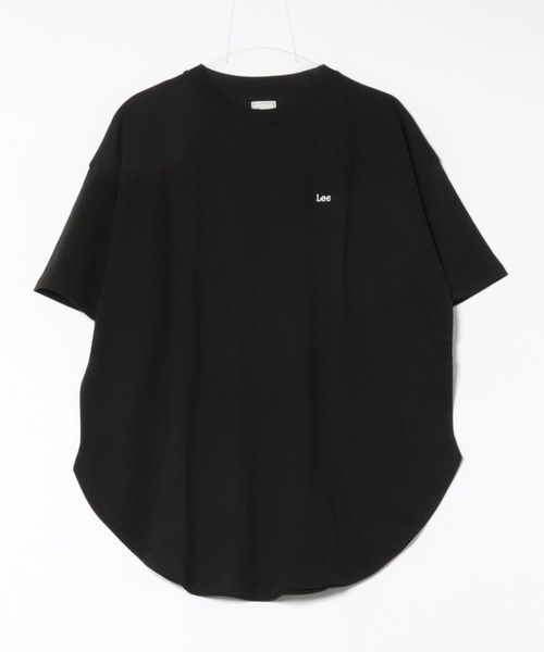 tシャツ バックチュールラウンドヘムＴシャツ レディース Tシャツ レディース 半袖 オーガニックコットンラウンドヘムT