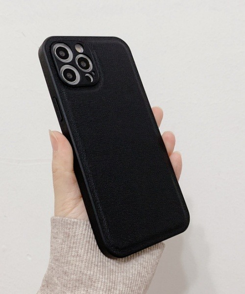 Fun & Daily スマホケース F＆D : フェイクレザーiPhoneケース