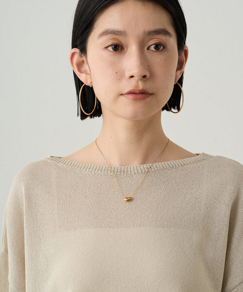 Loungedress ニット セーター 和紙クルーニット レディース