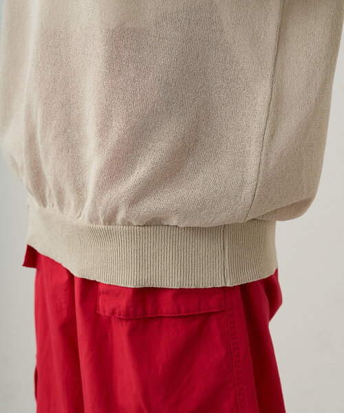 Loungedress ニット セーター 和紙クルーニット レディース