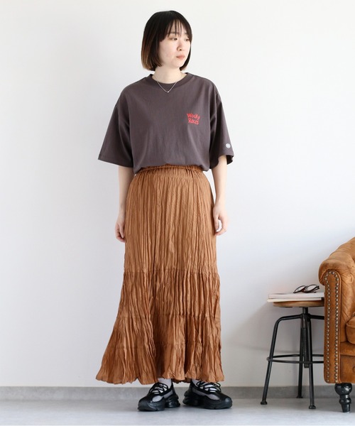 cepo（セポ） ロング スカート 80ボイルティアードスカート