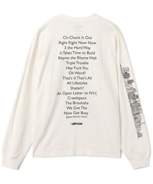 tシャツ Beastie Boys × atmos LS T-shirt / ビースティ ボーイズ アトモス エルエス ティーシャツ 「SP」 メンズ | atmos | 10