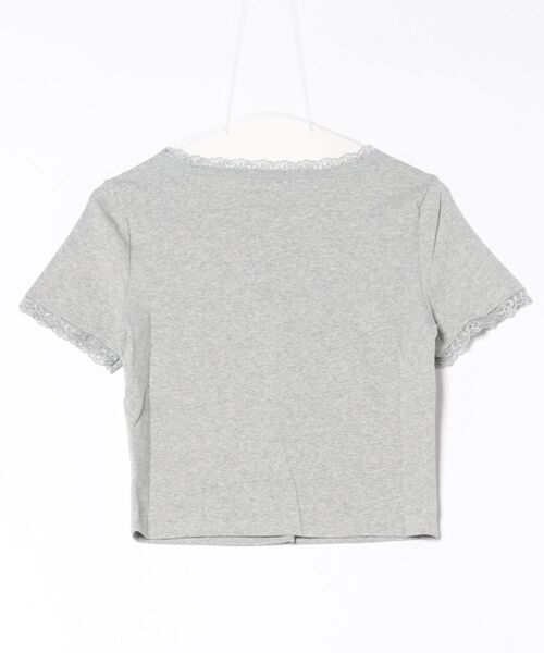 PHER 半袖 リボンＴシャツ 3colors tシャツ 「PHILLY」クロスリボンTシャツ レディース : ZOZOTOWN