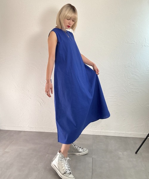 deux amour ワンピース カラーロングワンピース : ZOZOTOWN